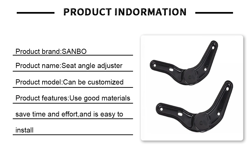 Professional Production Car Seat 510-B Angle Adjuster Customized for Light Trucks