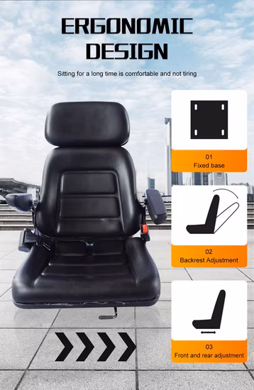 Luxury Air Suspension Crane Swivel Chair Seat